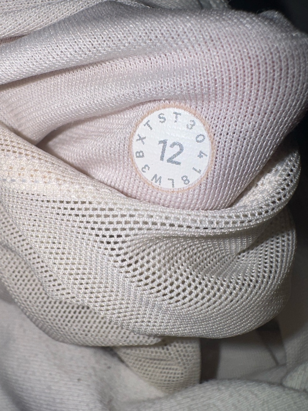 Size 12 Lululemon White Half Zip Athletic Pullover with Thumbholes - Picture 6 of 8